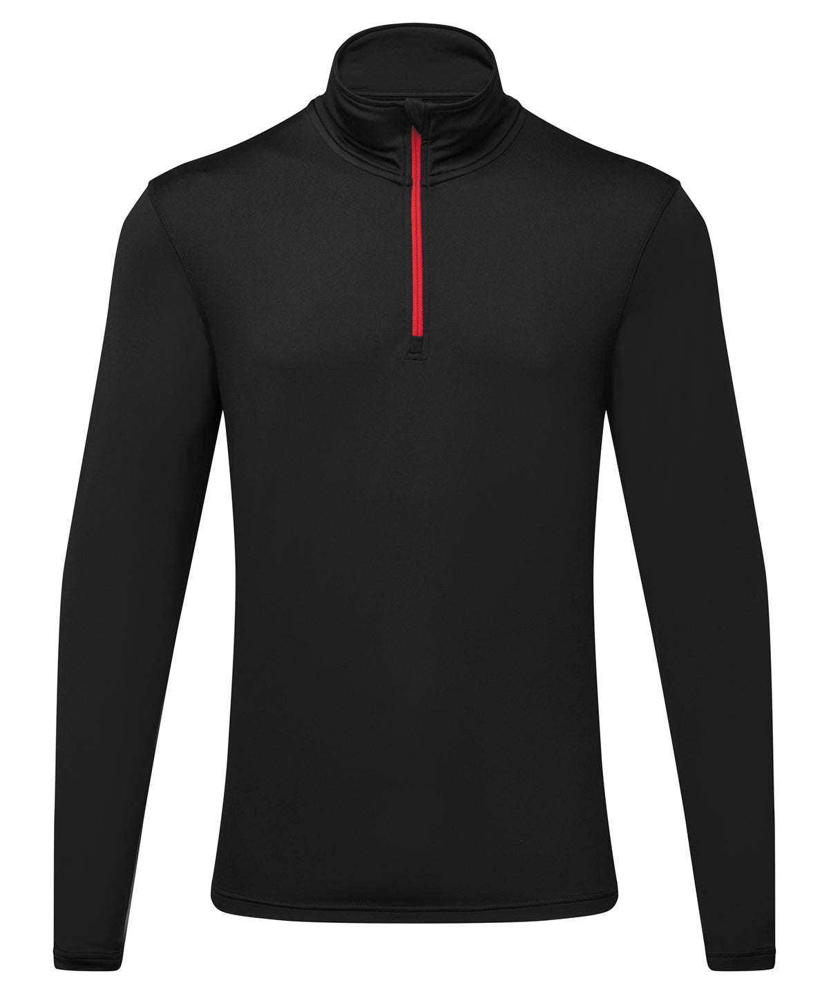 Íþróttapeysa TriDri TR111 – Black/Red – 3XL