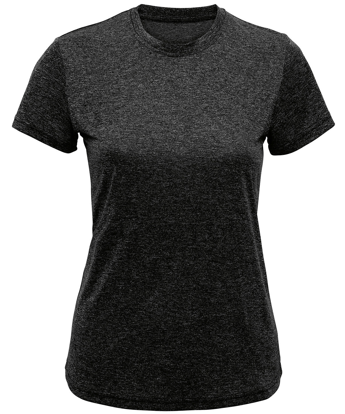 Stuttermabolur TriDri TR502 – Black Melange – XL