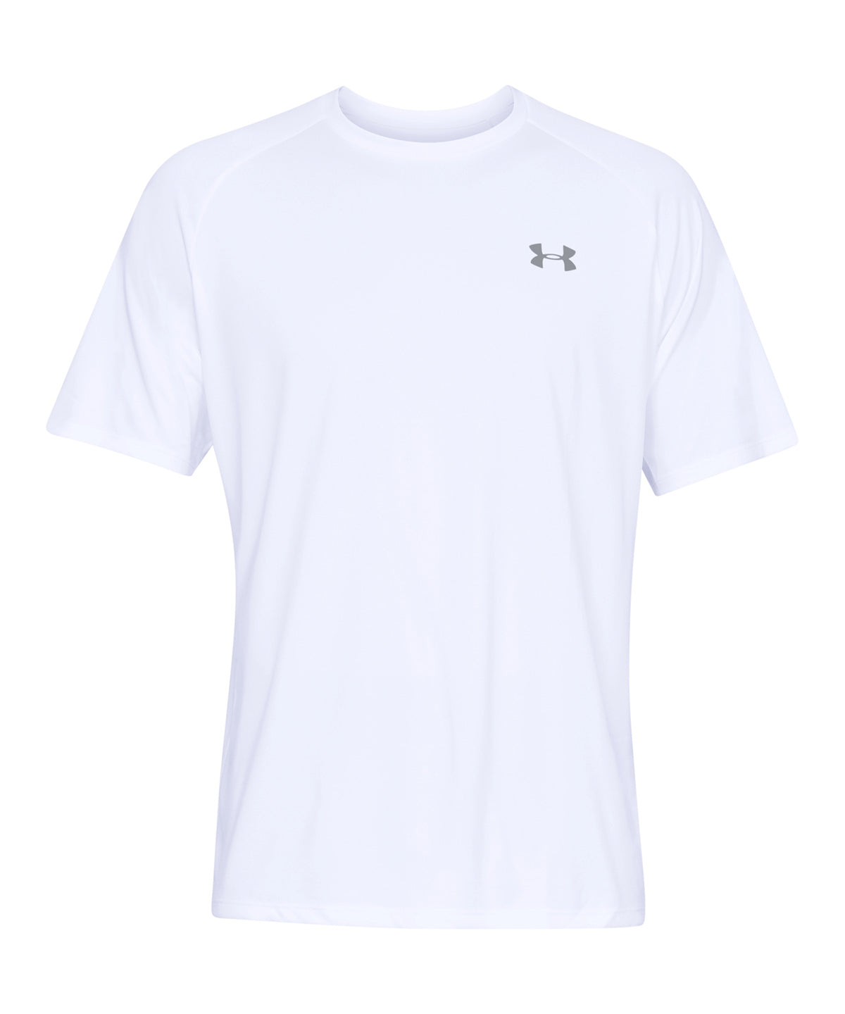 Stuttermabolur Under Armour UA005 – White/Overcast Grey – 3XL