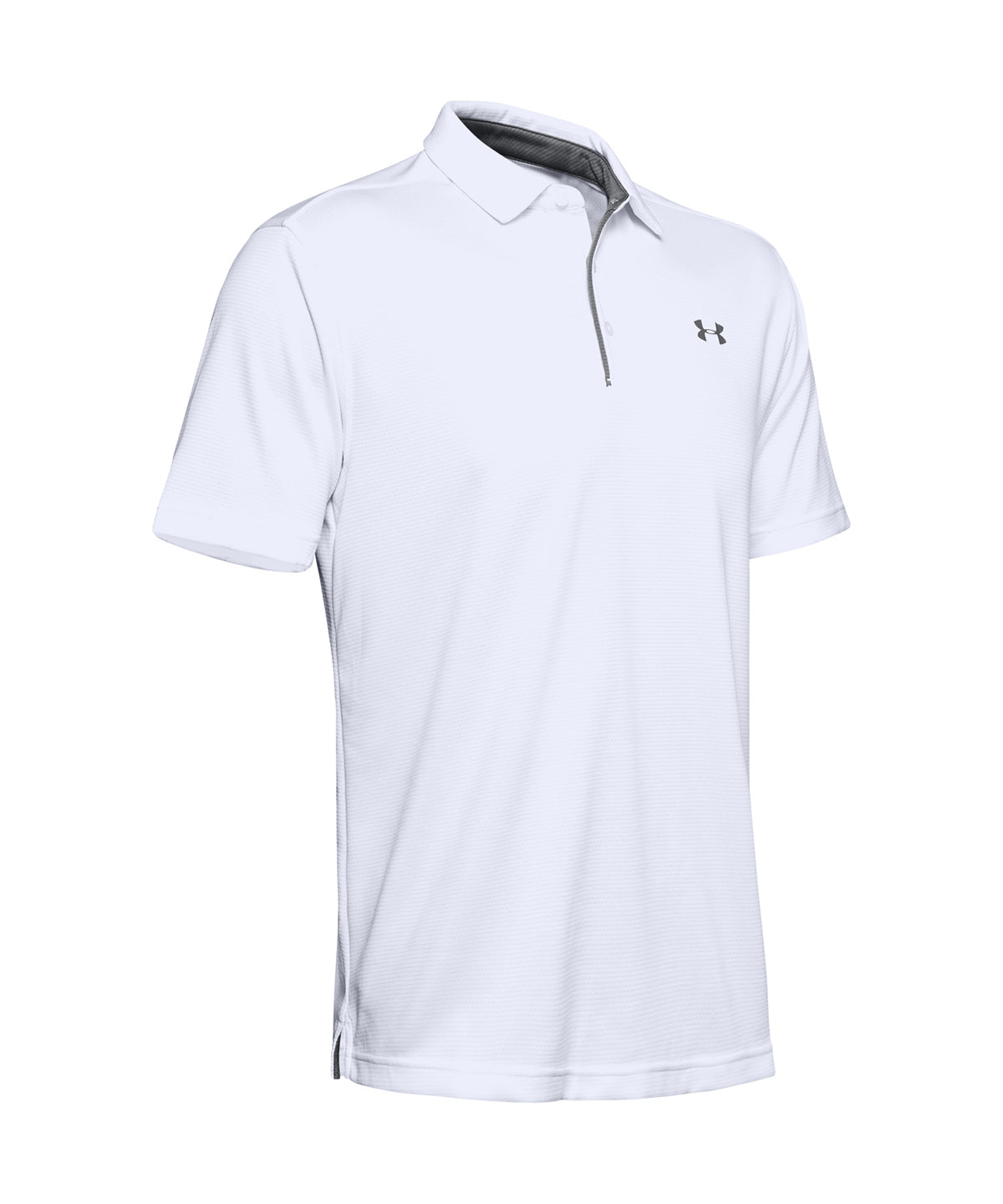 Pólóbolur Under Armour UA043 – White/Graphite – 2XL