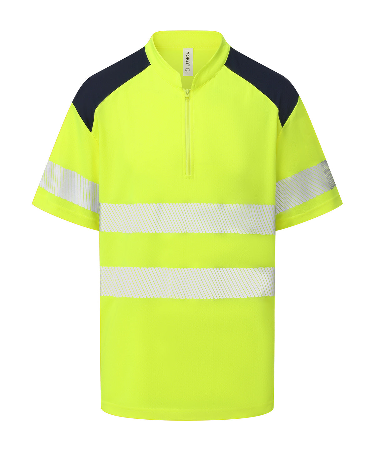 Pólóbolur Yoko YK053 – Hi-vis Yellow – 6XL