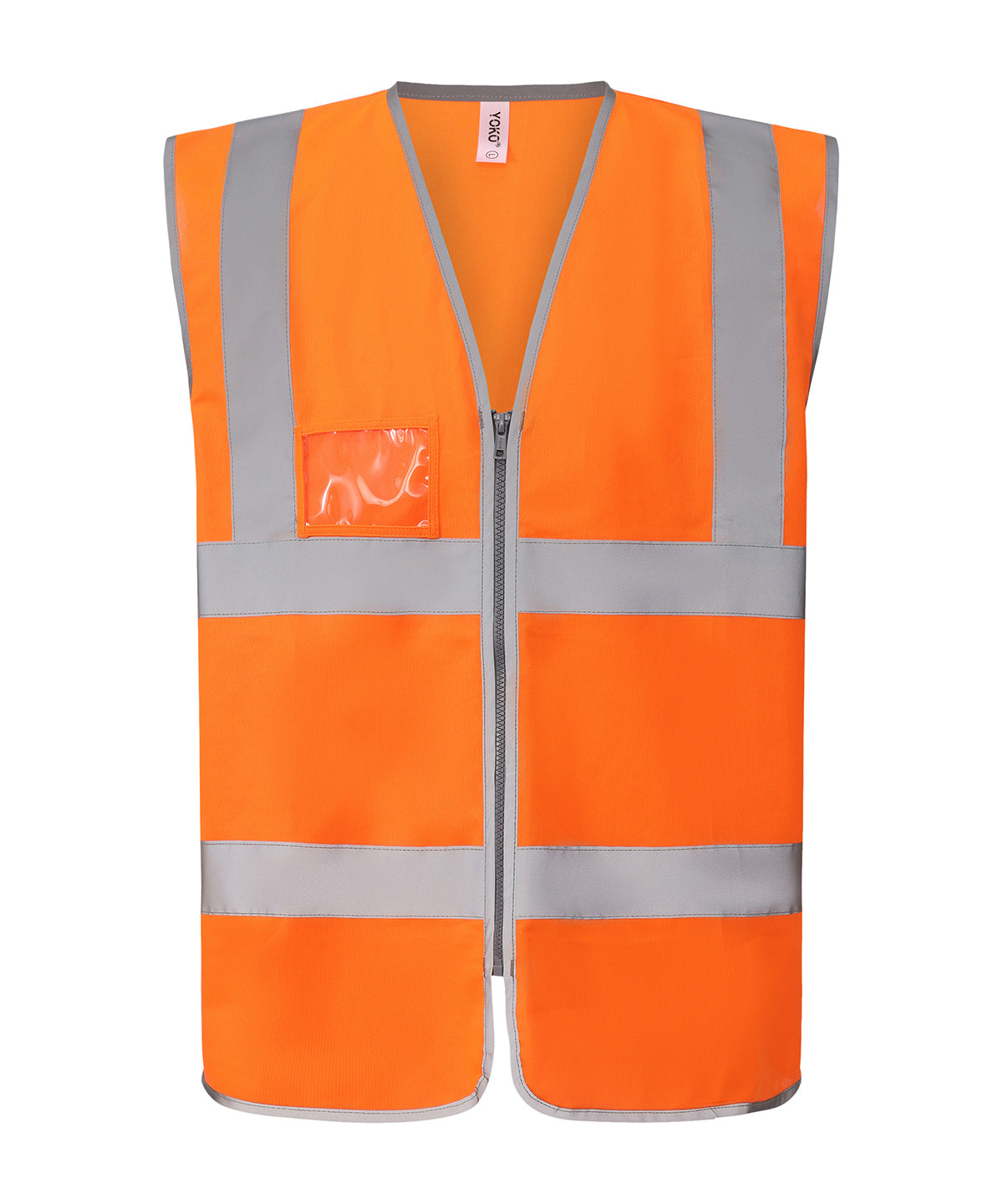 Öryggisvesti Yoko YK056 – Hi-vis Orange – 6XL