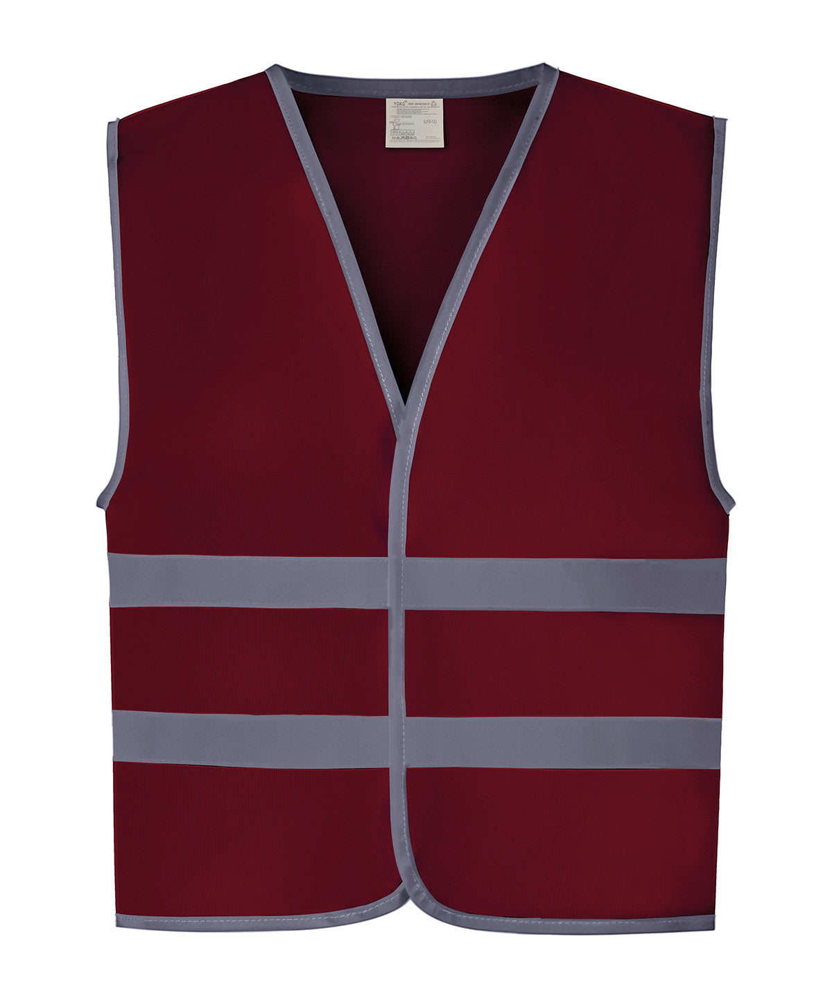 Öryggisvesti Yoko YK102 – Maroon – L