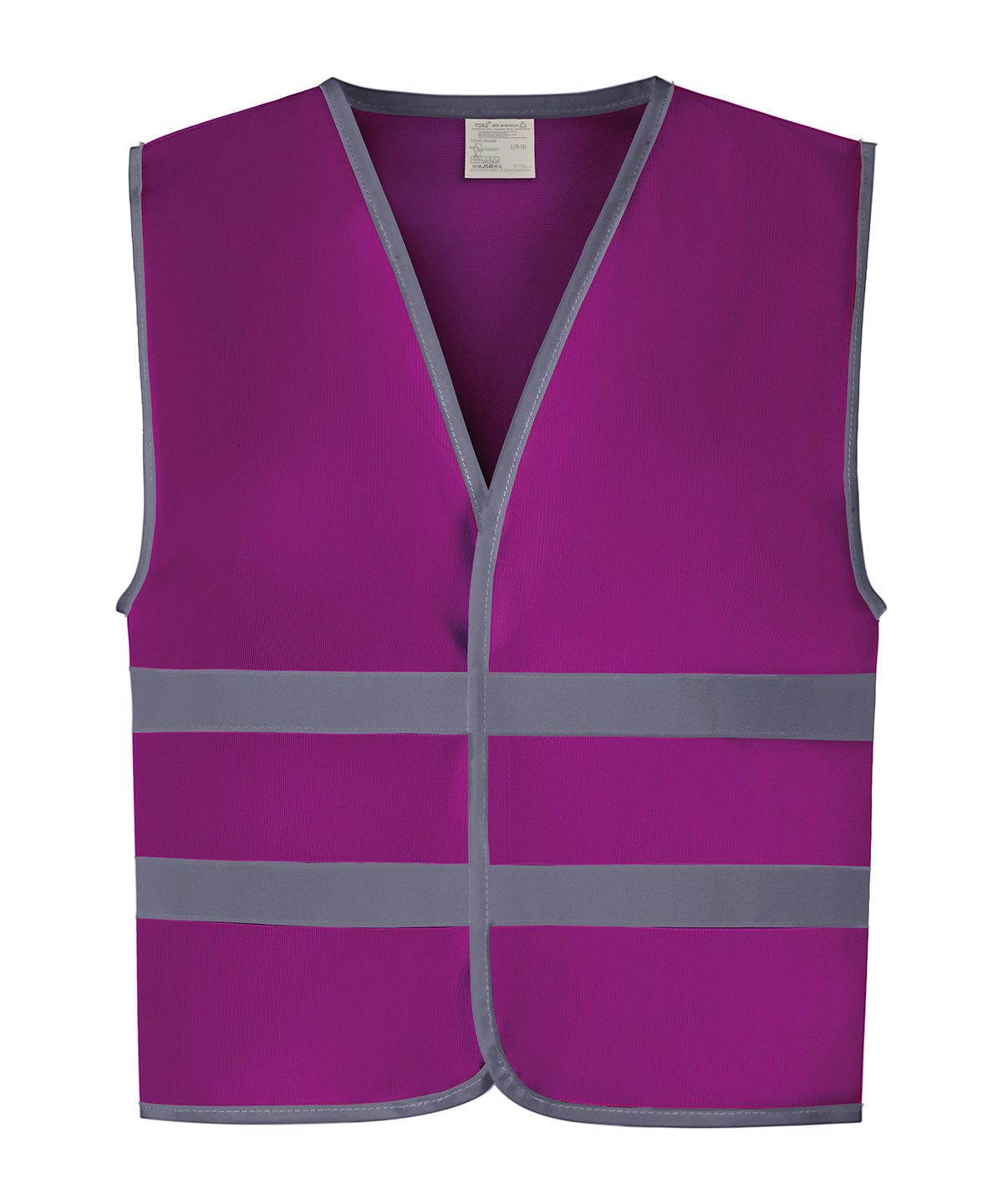 Öryggisvesti Yoko YK102 – Raspberry – L