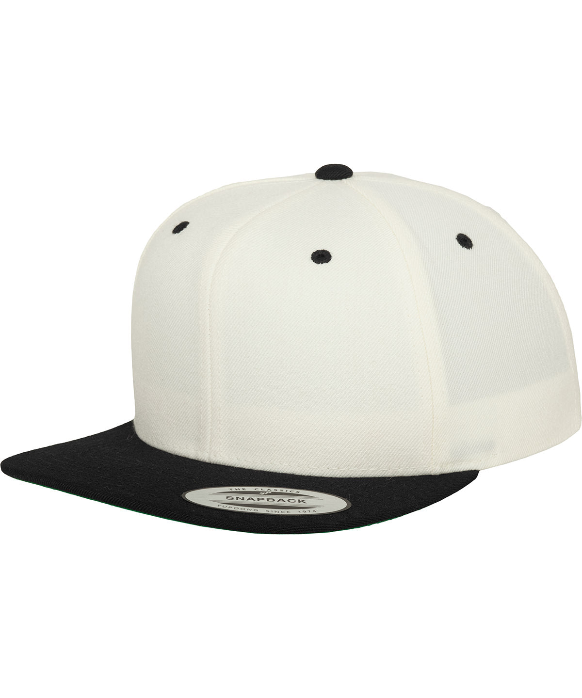 Derhúfa Flexfit by Yupoong YP002 – Natural/Black – One size