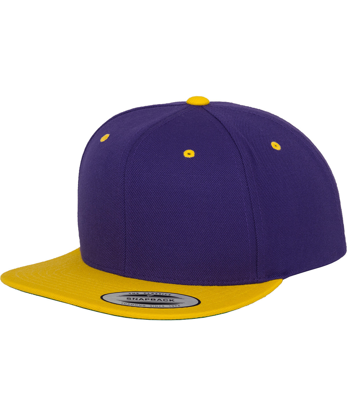 Derhúfa Flexfit by Yupoong YP002 – Purple/Gold – One size