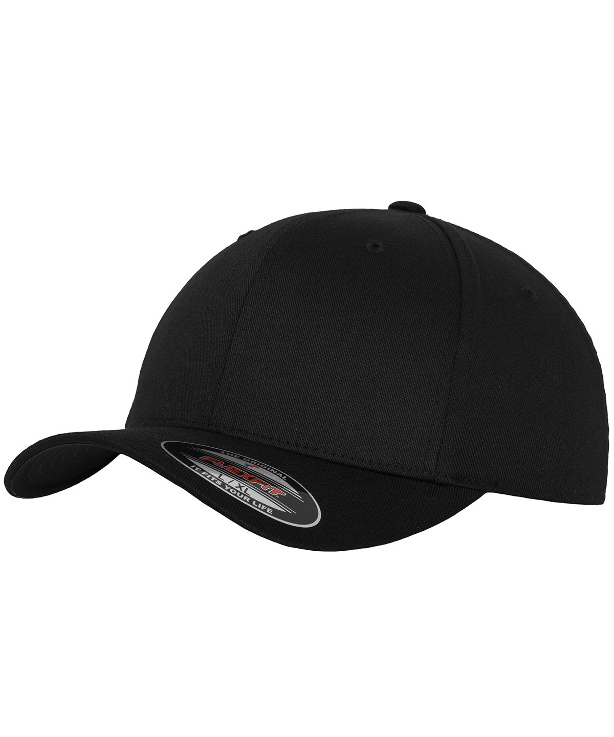 Derhúfa Flexfit by Yupoong YP004 – Black/Black – L/XL