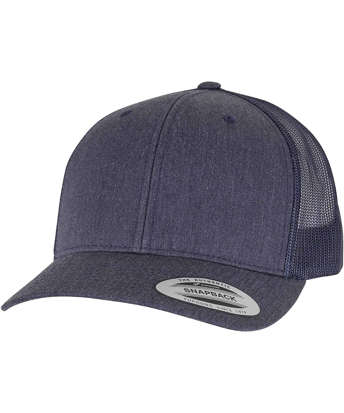 Derhúfa Flexfit by Yupoong YP023 – Heather Navy – One size