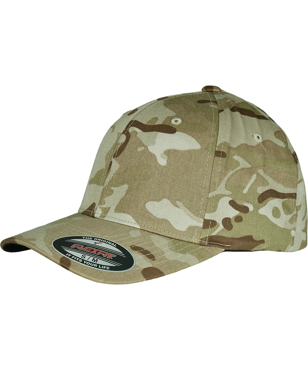 Derhúfa Flexfit by Yupoong YP112 – Khaki Multicam – L/XL