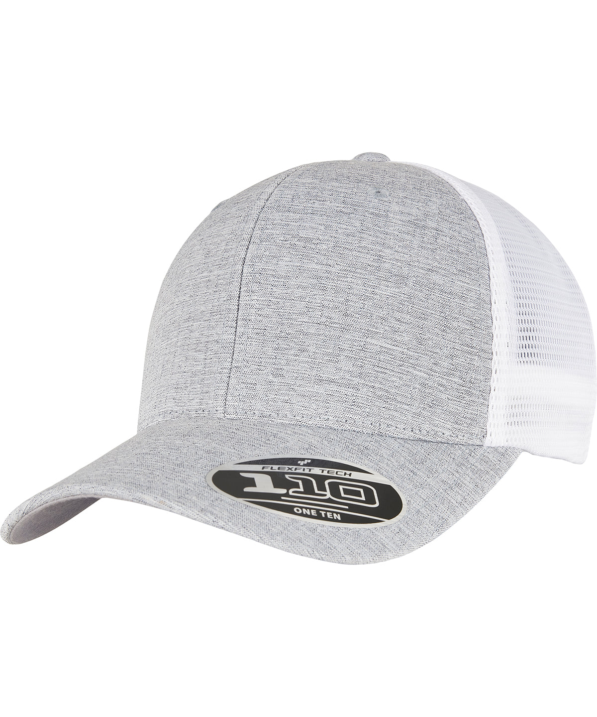 Derhúfa Flexfit by Yupoong YP152 – Melange Silver/White – One size