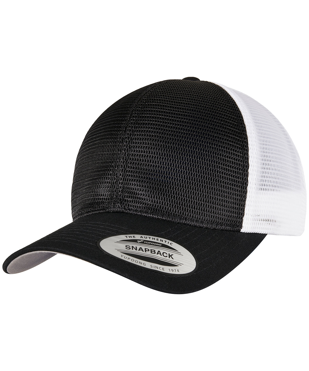 Derhúfa Flexfit by Yupoong YP162 – Black/White – One size