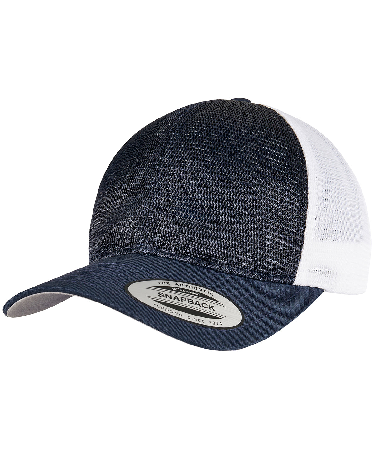 Derhúfa Flexfit by Yupoong YP162 – Navy/White – One size
