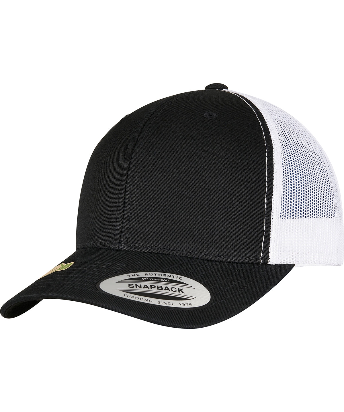 Derhúfa Flexfit by Yupoong YP164 – Black/White – One size
