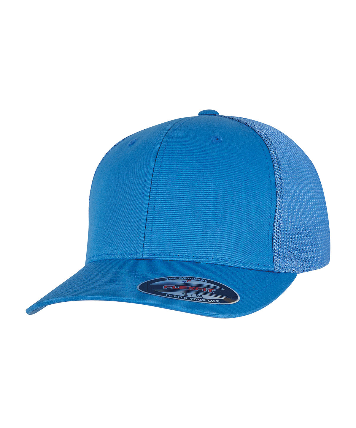 Derhúfa Flexfit by Yupoong YP179 – Blár – L/XL