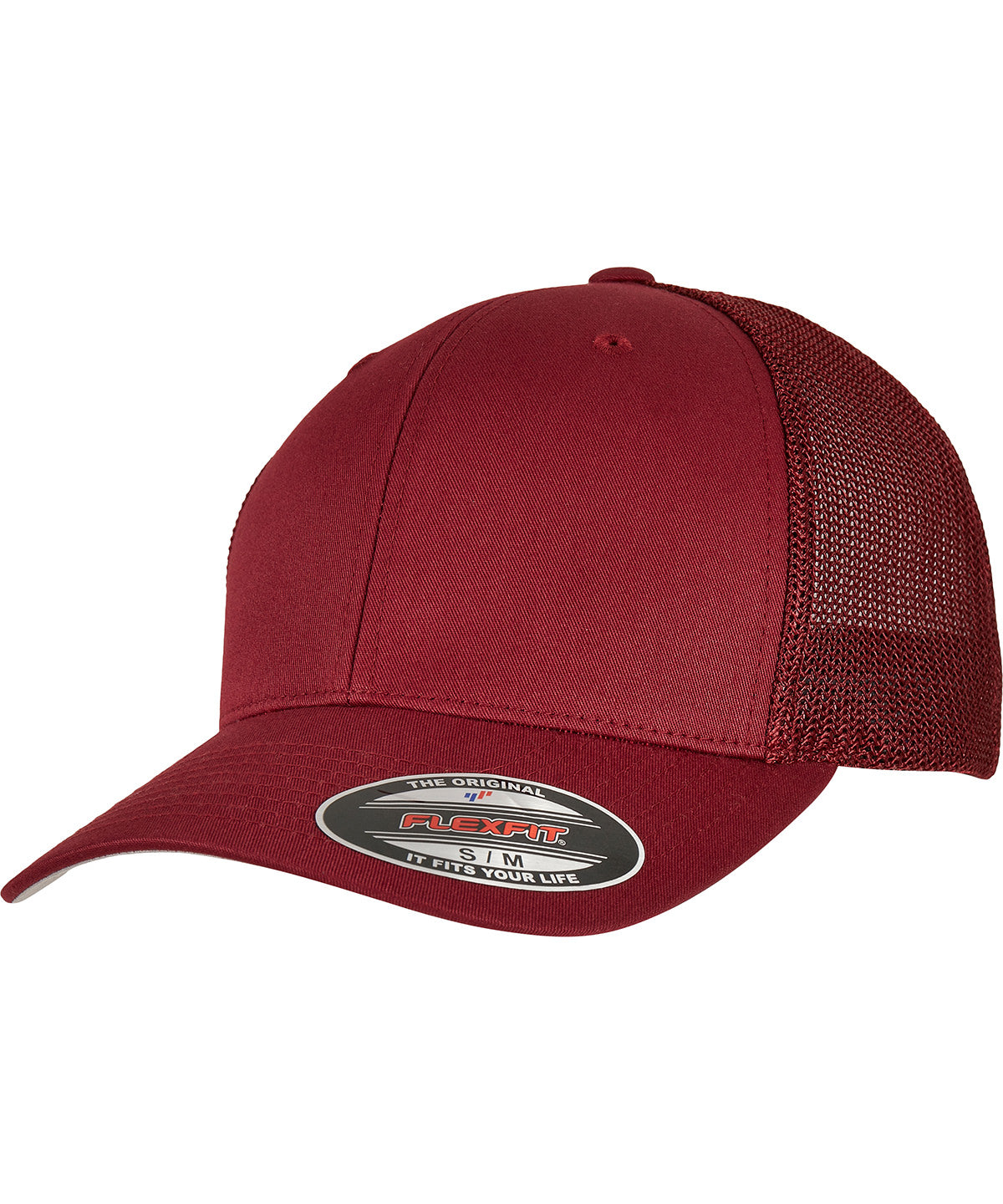 Derhúfa Flexfit by Yupoong YP179 – Cranberry – L/XL