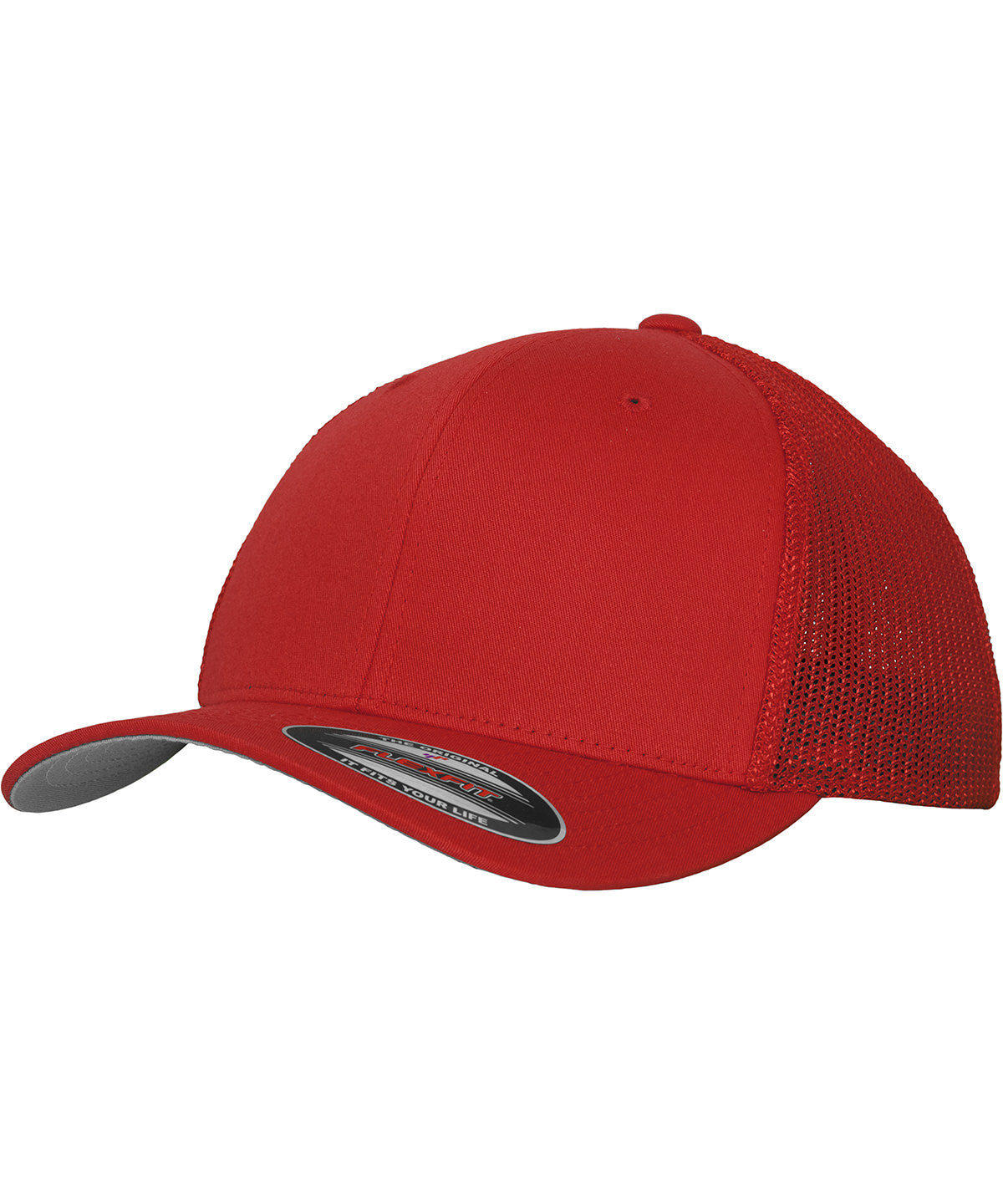 Derhúfa Flexfit by Yupoong YP179 – Rauður – L/XL