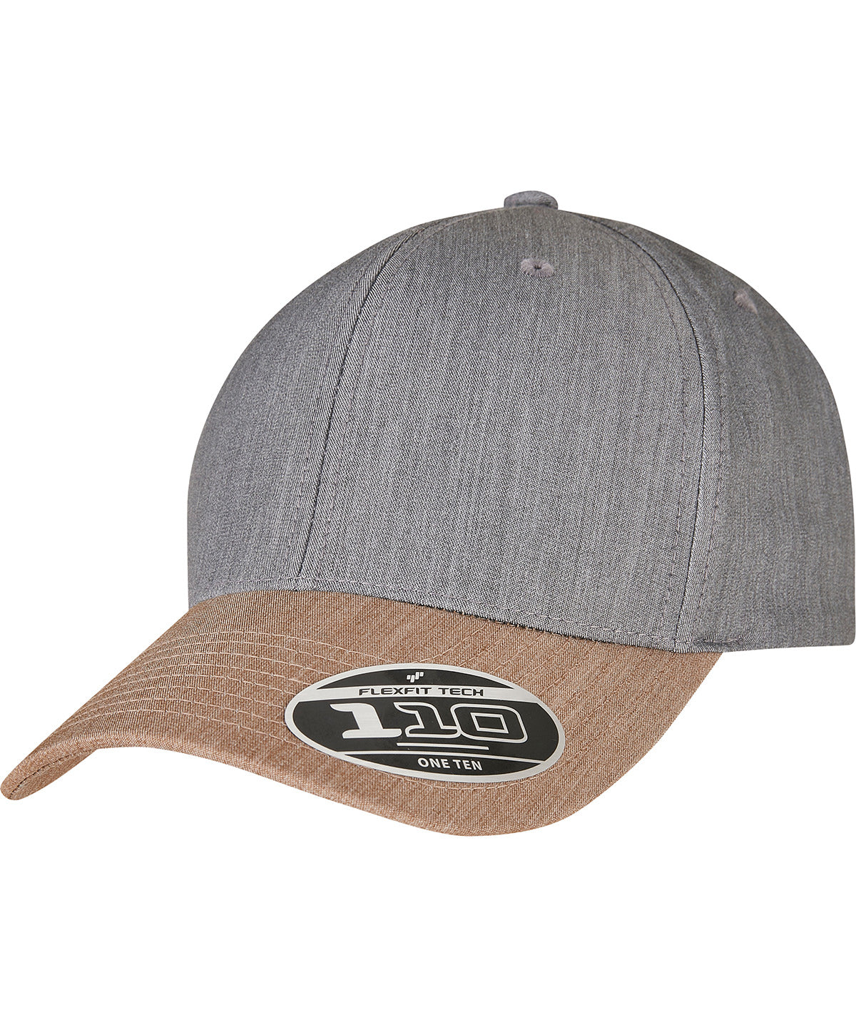 Derhúfa Flexfit by Yupoong YP183 – Grey/Khaki – One size