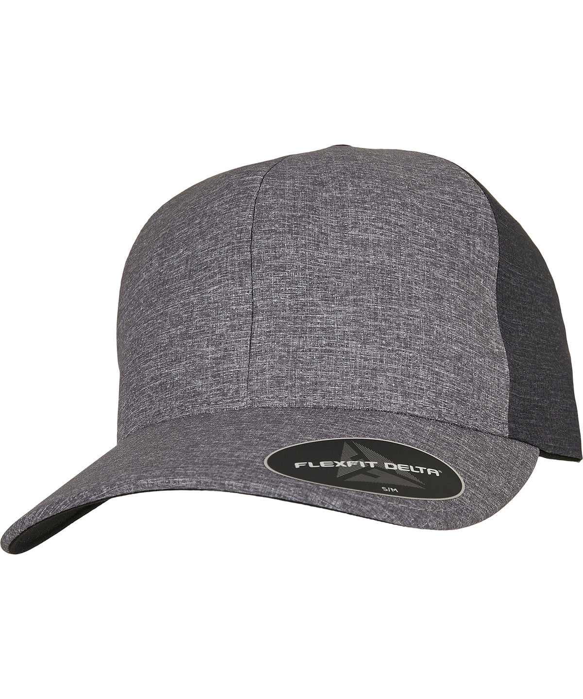 Derhúfa Flexfit by Yupoong YP194 – Melange Blue /Melange Charcoal – L/XL