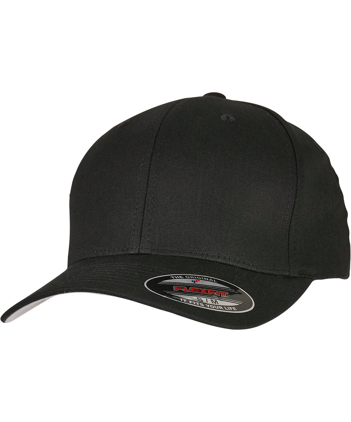 Derhúfa Flexfit by Yupoong YP195 – Svartur – L/XL