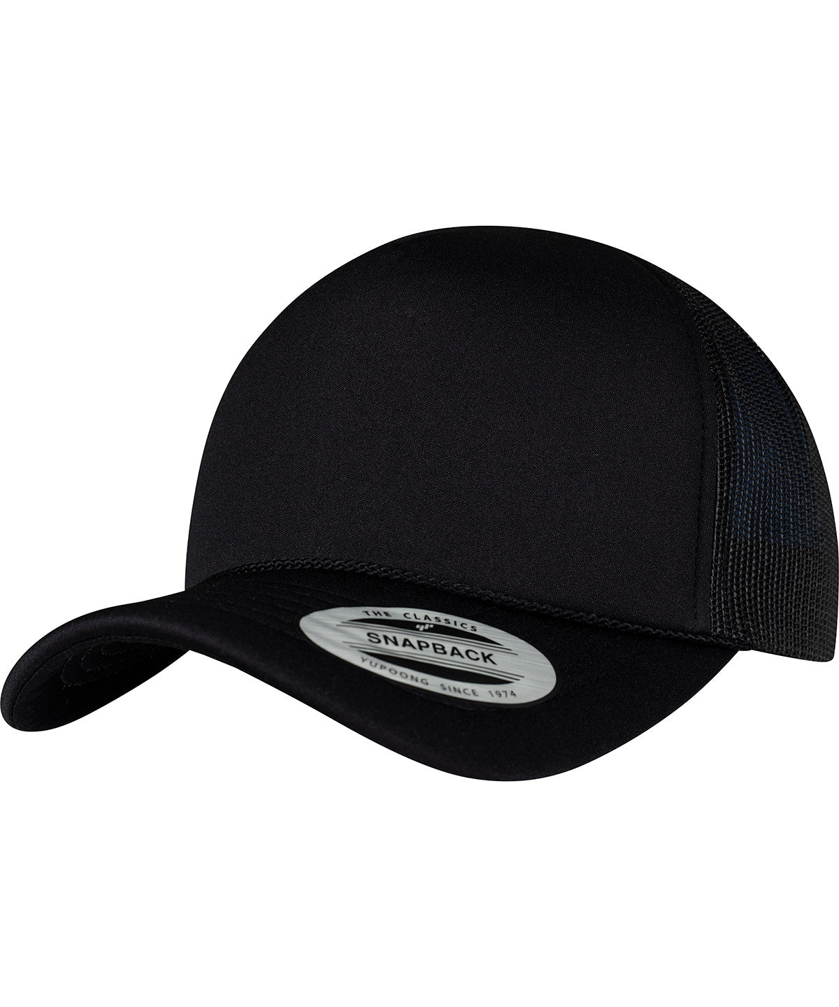 Derhúfa Flexfit by Yupoong YP208 – Black/Black/Black – One size