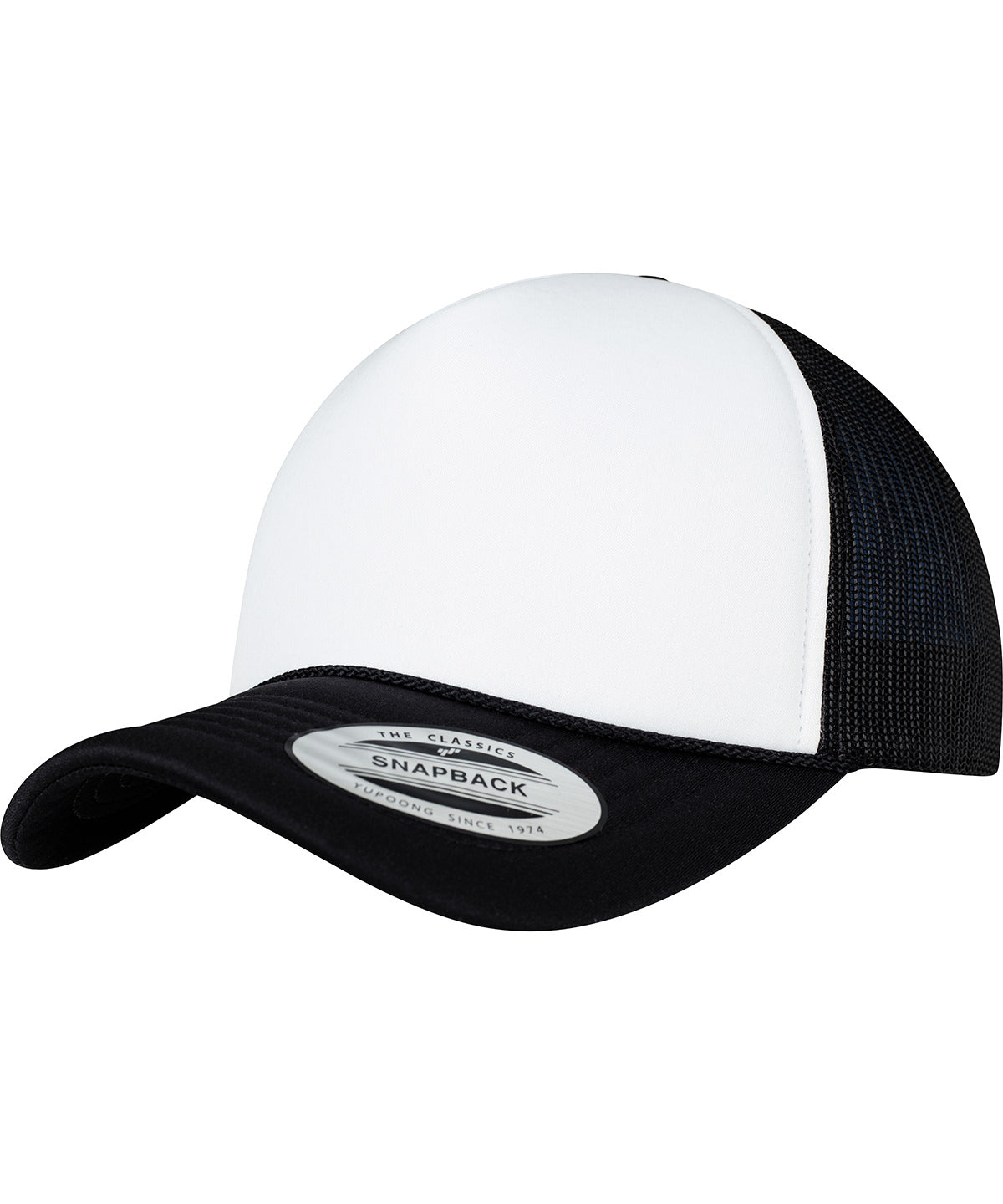 Derhúfa Flexfit by Yupoong YP208 – Black/White/Black – One size