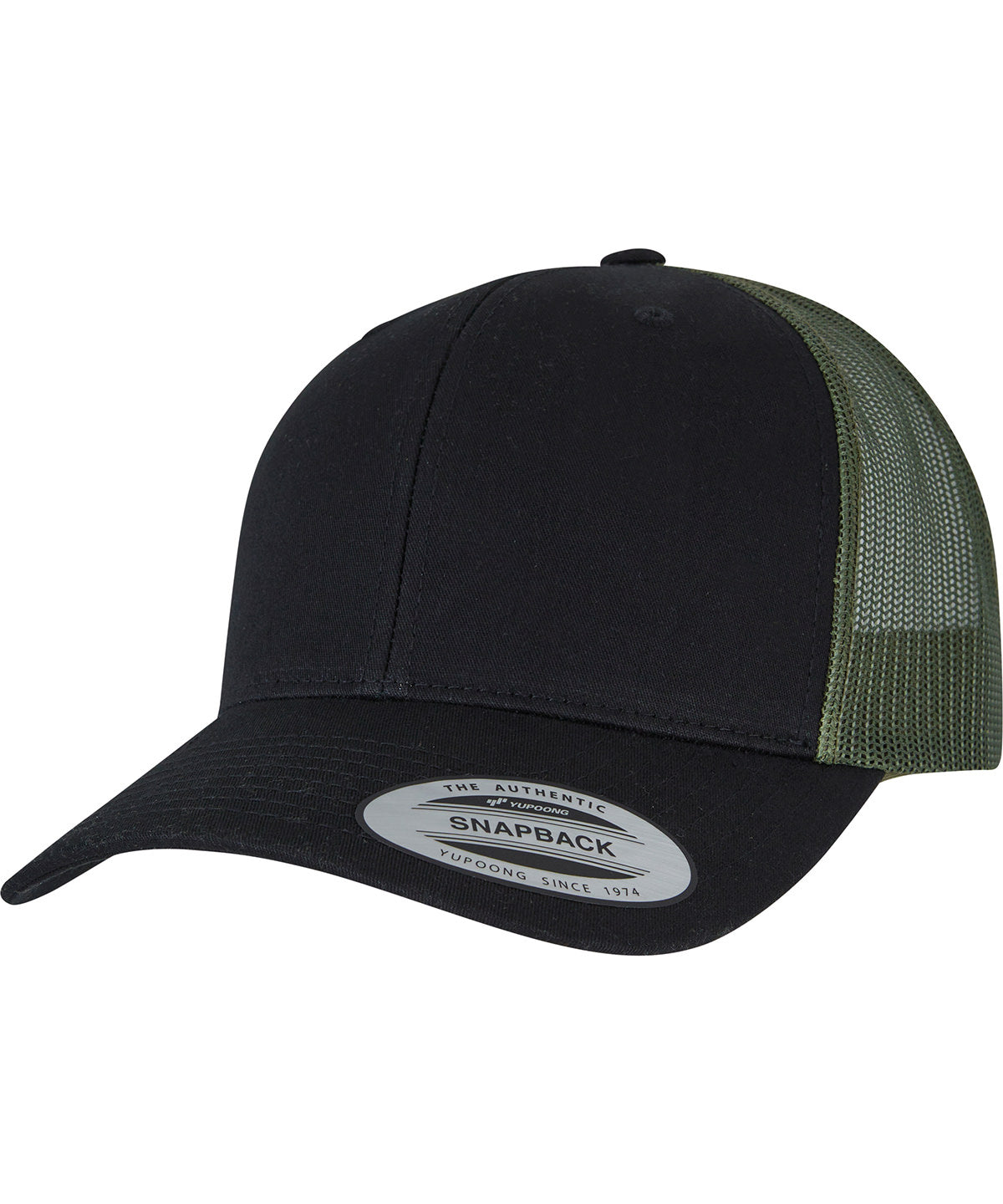 Derhúfa Flexfit by Yupoong YP237 – Black/Loden – One size