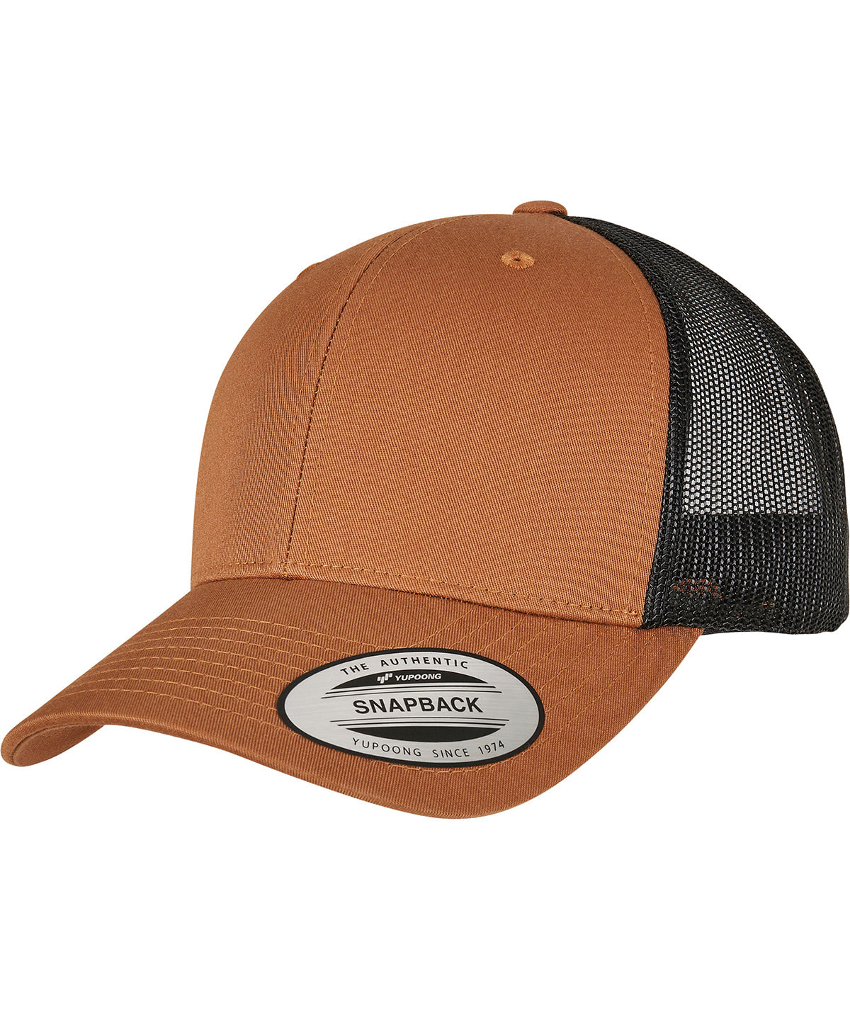 Derhúfa Flexfit by Yupoong YP237 – Caramel/Black – One size