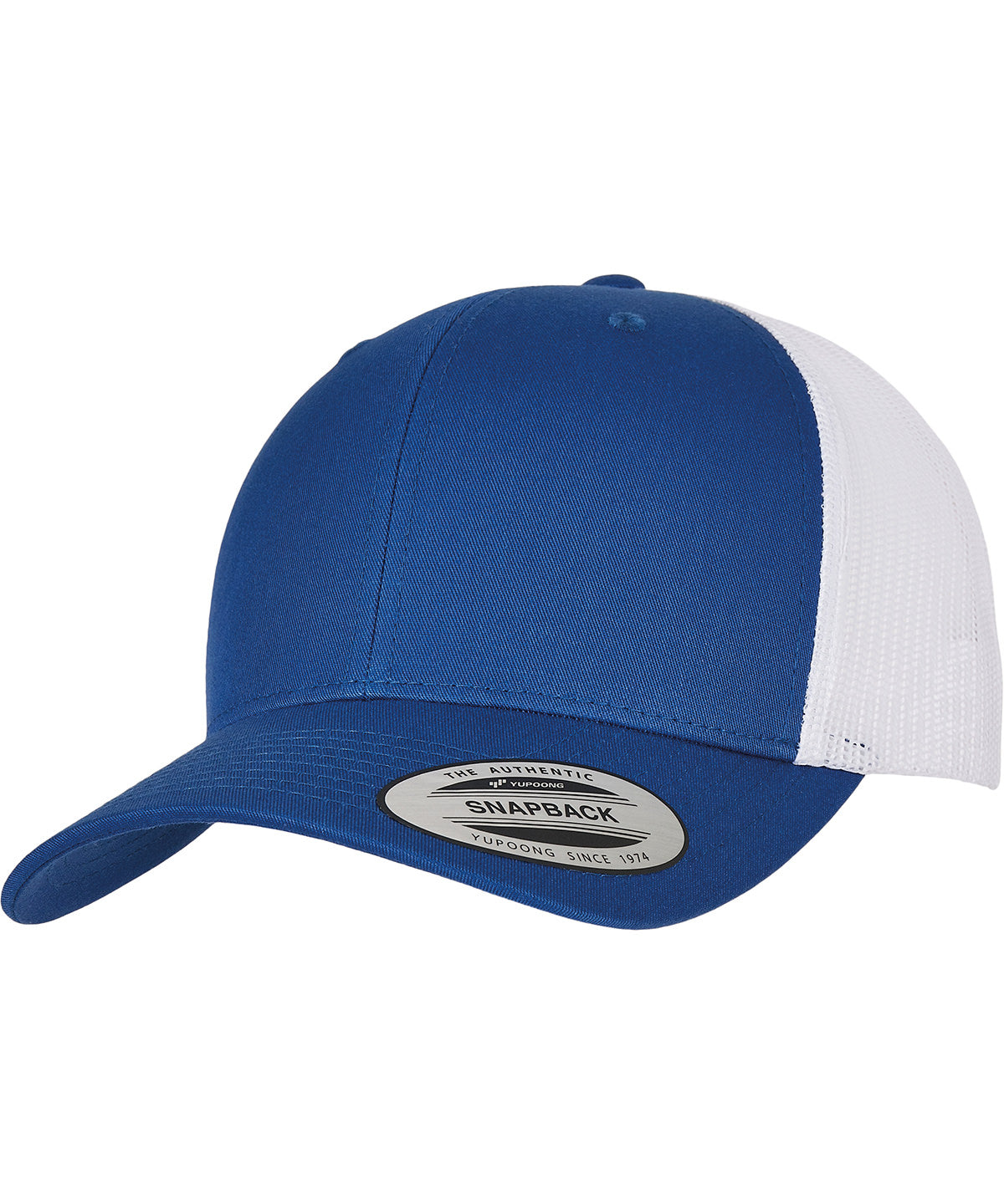 Derhúfa Flexfit by Yupoong YP237 – Royal/White – One size