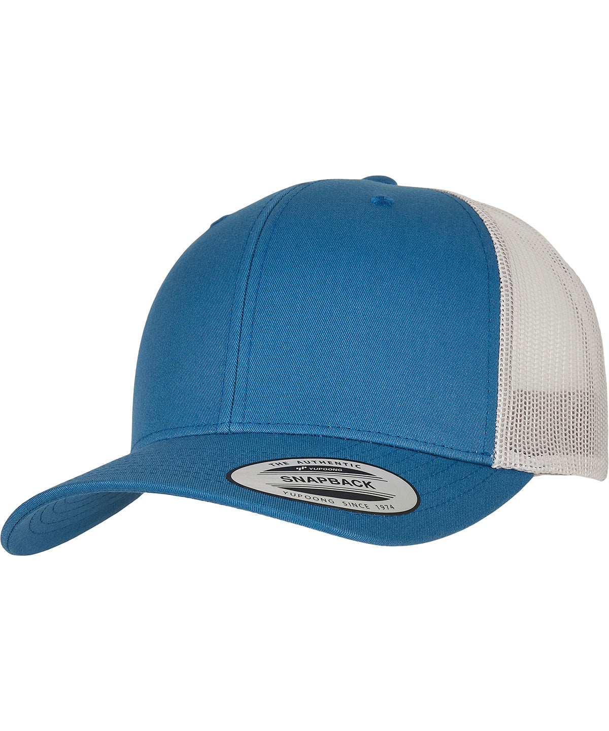 Derhúfa Flexfit by Yupoong YP237 – Steel Blue/Silver – One size