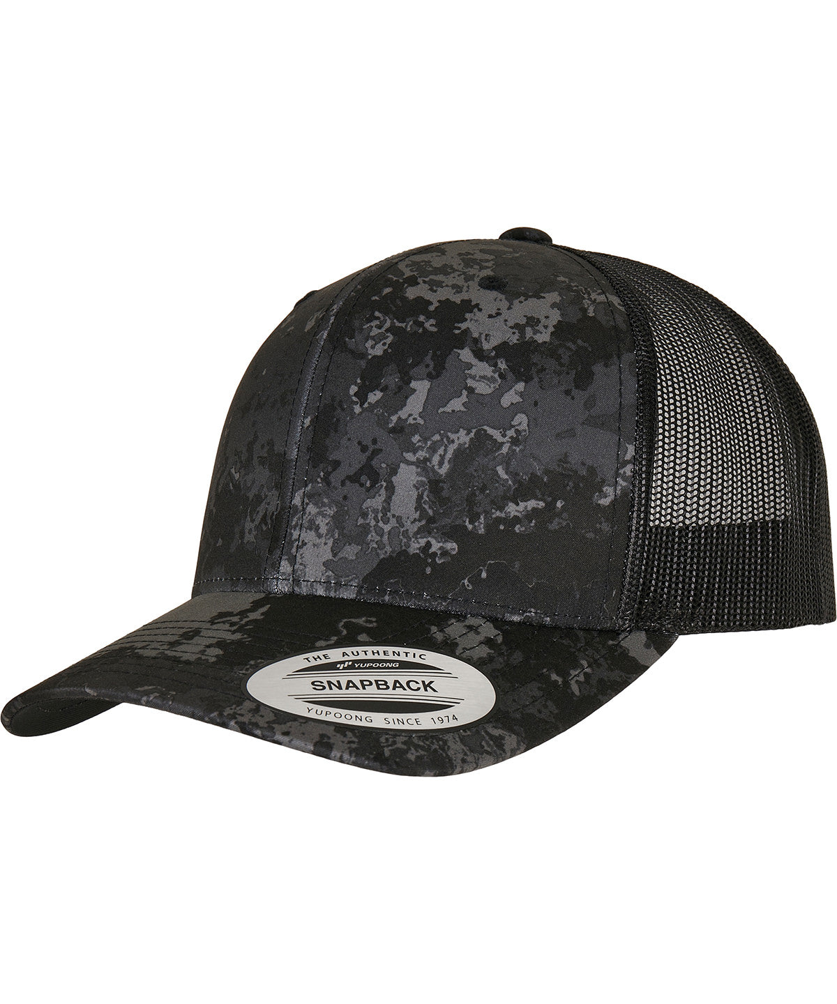 Derhúfa Flexfit by Yupoong YP239 – Poseidon Black – One size