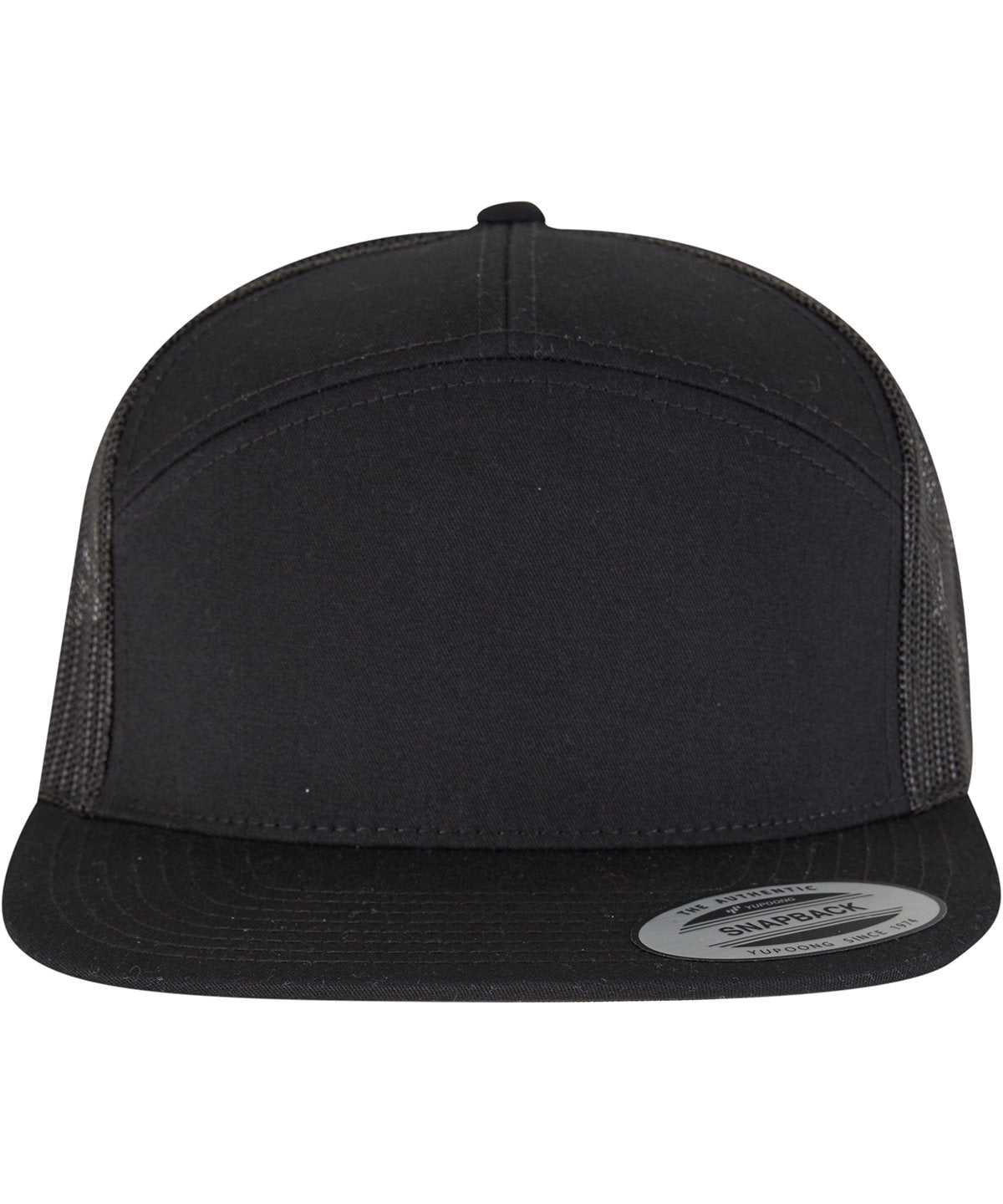 Derhúfa Flexfit by Yupoong YP265 – Black/Black – One size