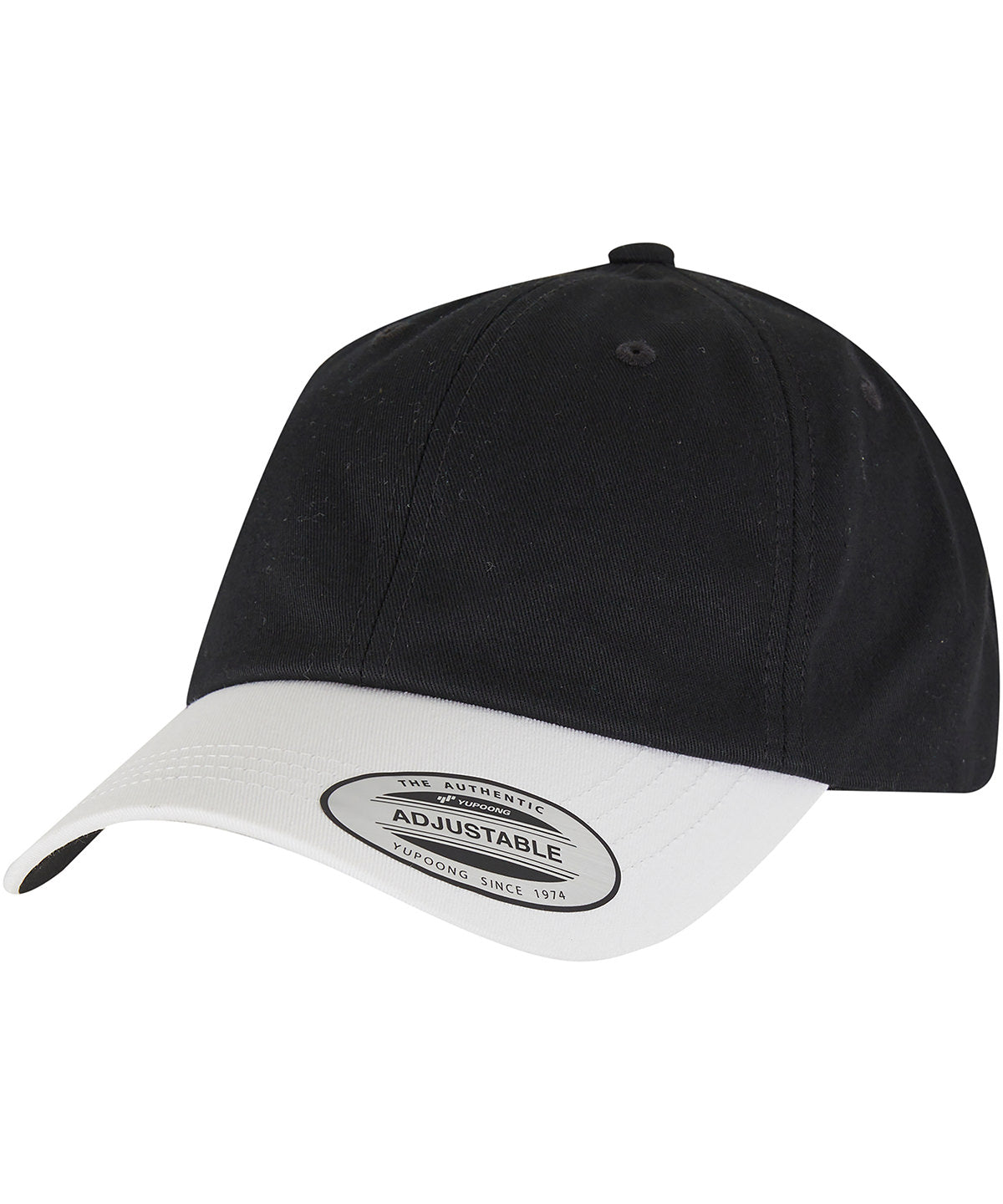 Derhúfa Flexfit by Yupoong YP266 – Black/White – One size