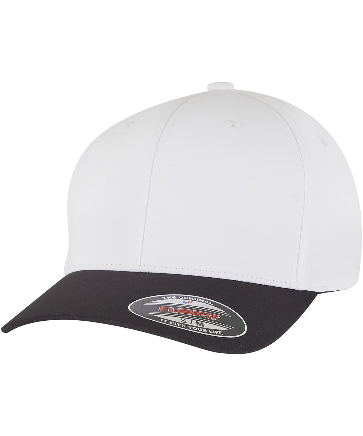 Derhúfa Flexfit by Yupoong YP267 – Black/White – L/XL