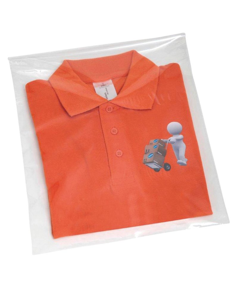 Shirt Bag Essentials ZA120 – Clear – 12 x 16'