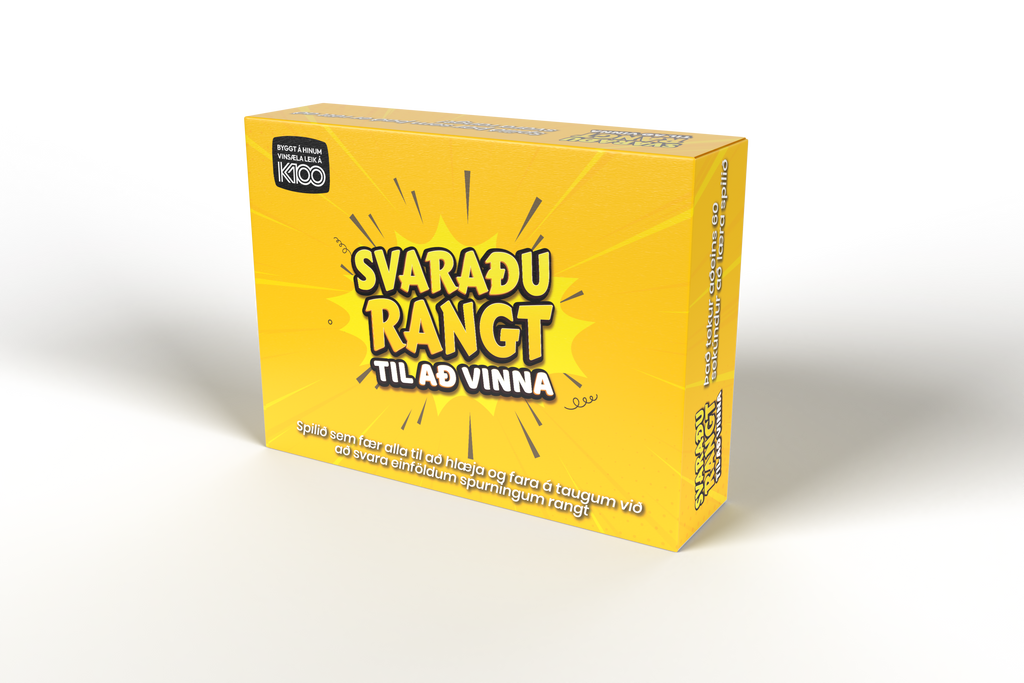 Svaraðu rangt til að vinna - Borðspil