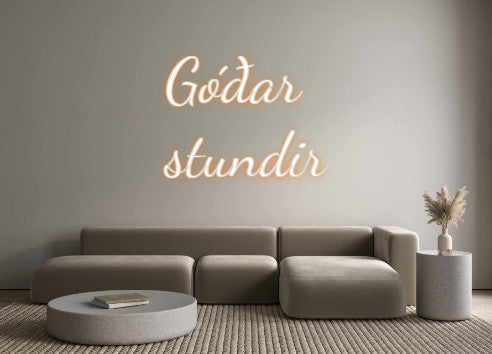 Custom Neon: Góðar
stundir