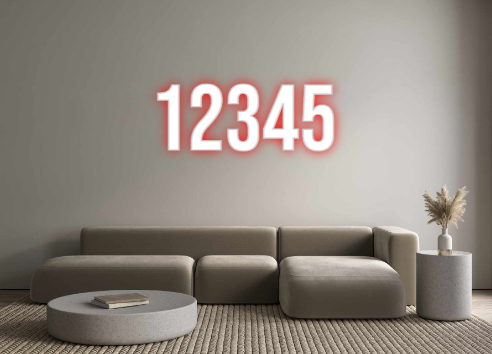 Custom Neon: 12345