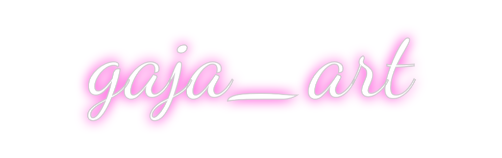 Custom Neon: gaja_art