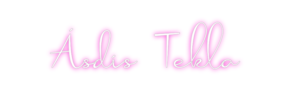 Custom Neon: Ásdís Tekla