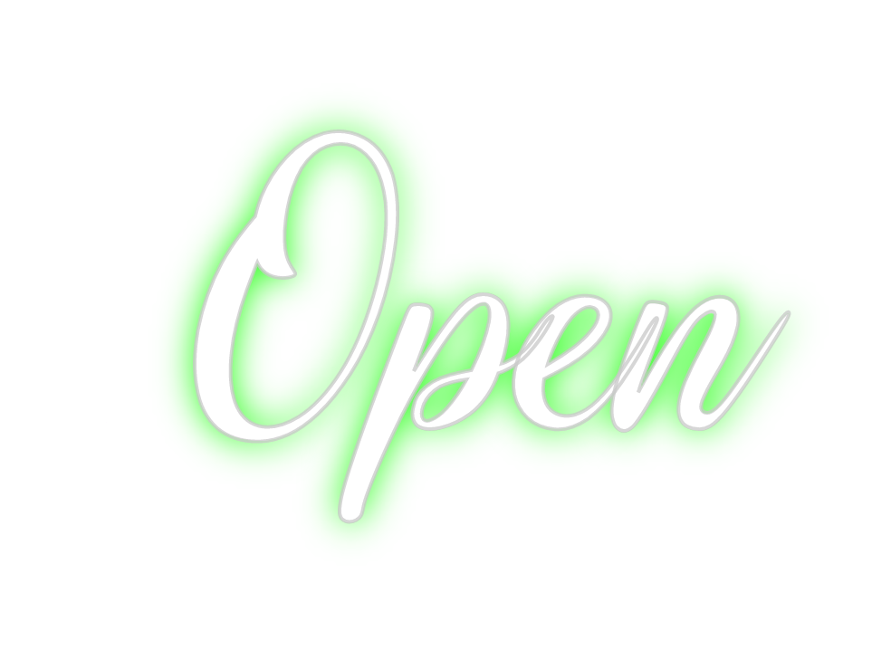 Custom Neon: Open