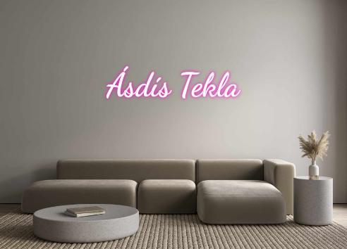 Custom Neon: Ásdís Tekla