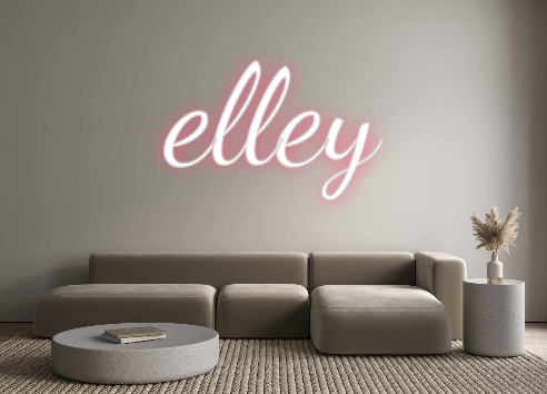 Custom Neon: elley