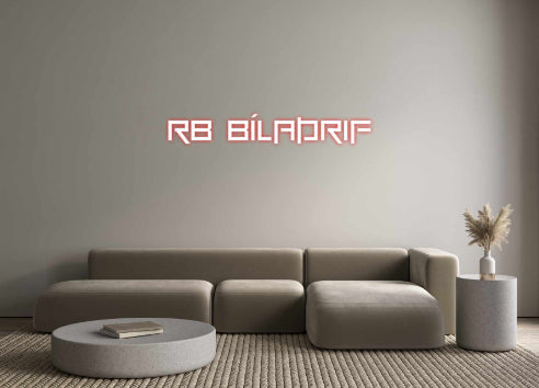 Custom Neon: RB Bílaþrif