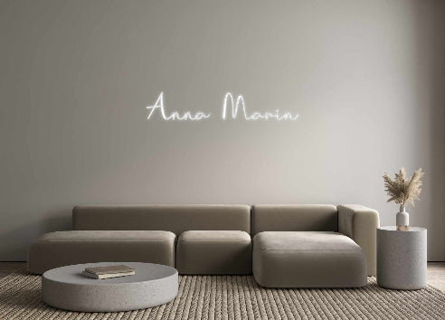 Custom Neon: Anna Marín
