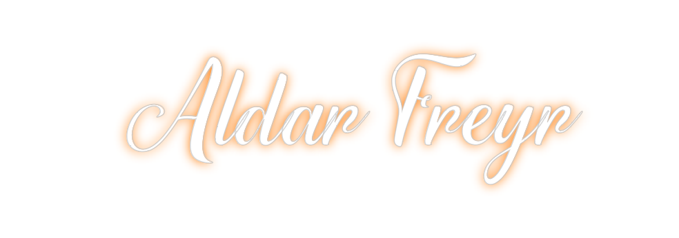 Custom Neon: Aldar Freyr