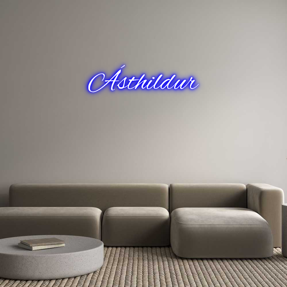 Custom Neon: Ásthildur