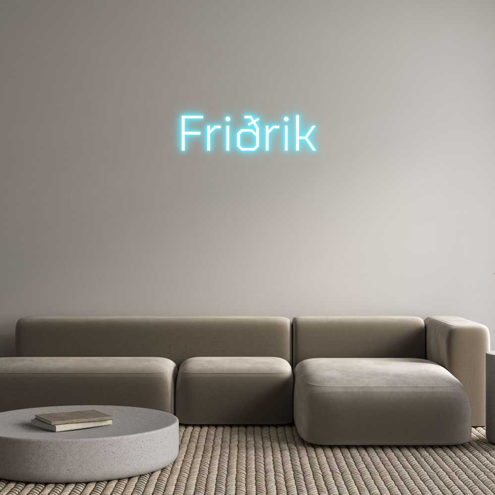Custom Neon: Friðrik