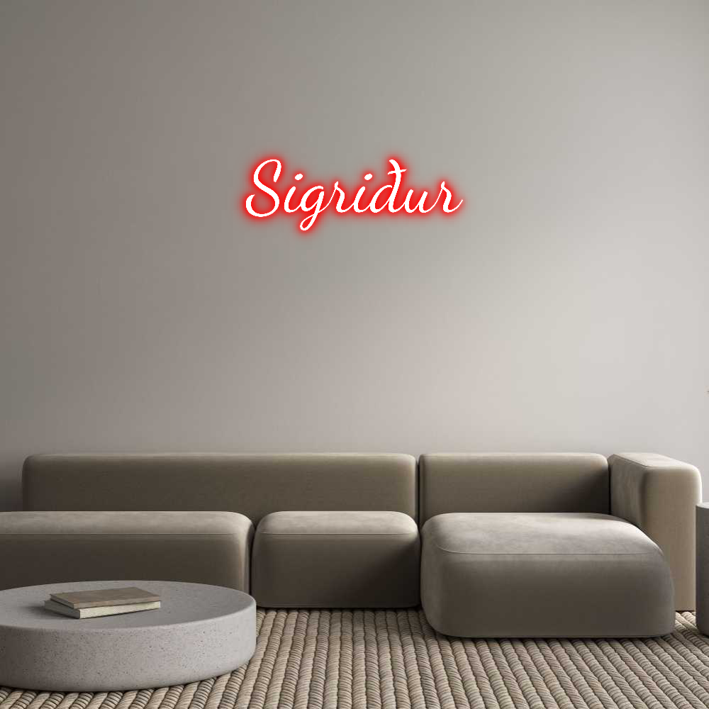 Custom Neon: Sigriður