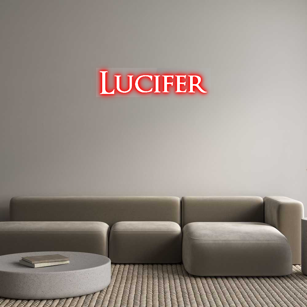 Custom Neon: Lucifer