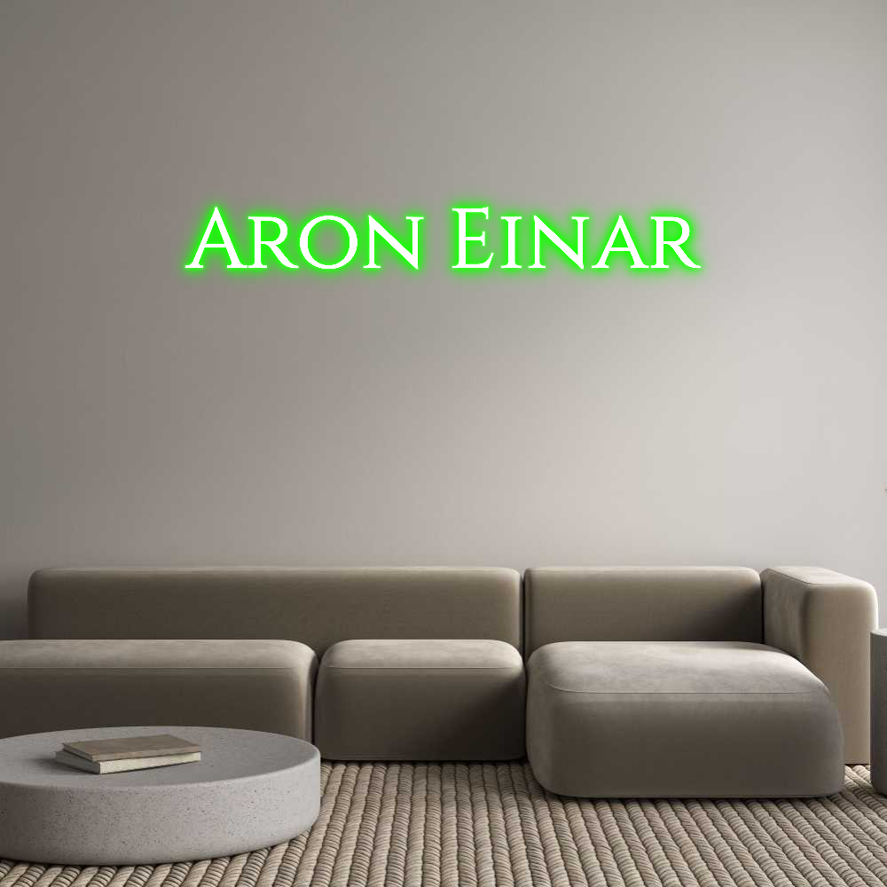 Custom Neon: Aron Einar